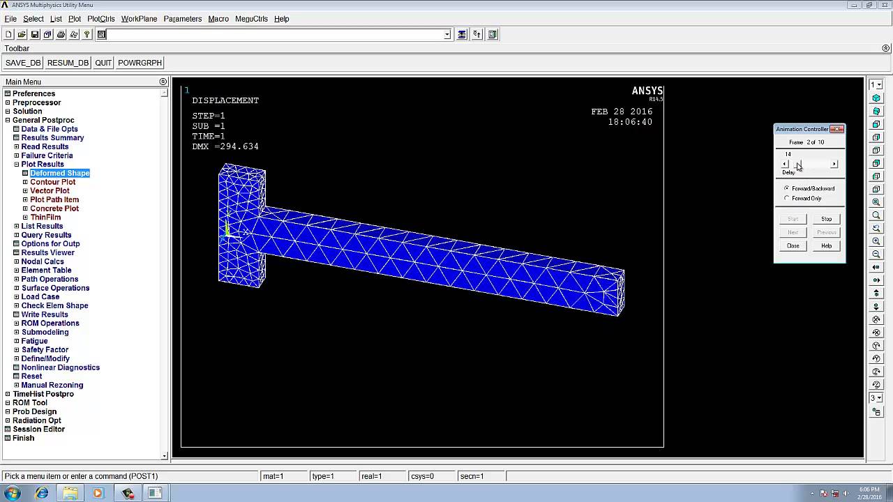ansys mechanical apdl command reference